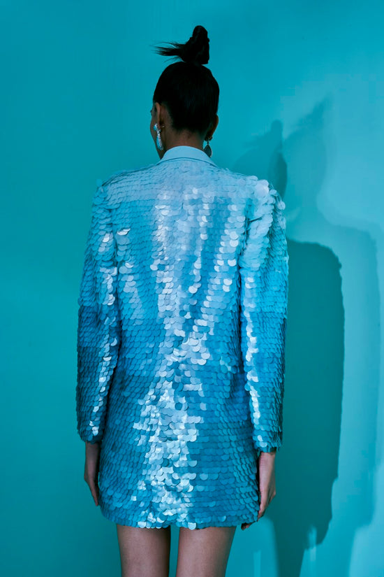 Load image into Gallery viewer, The Stardust Blazer Dress

