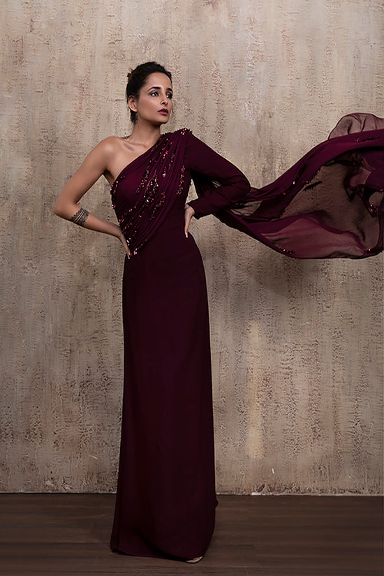 Delicious Wine Gown